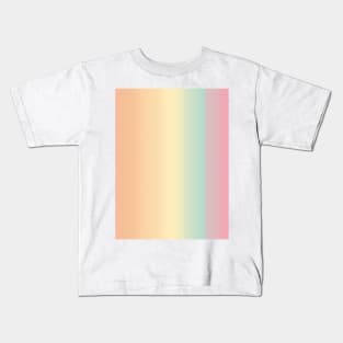 Vintage Rainbow Sunset Feeling Kids T-Shirt